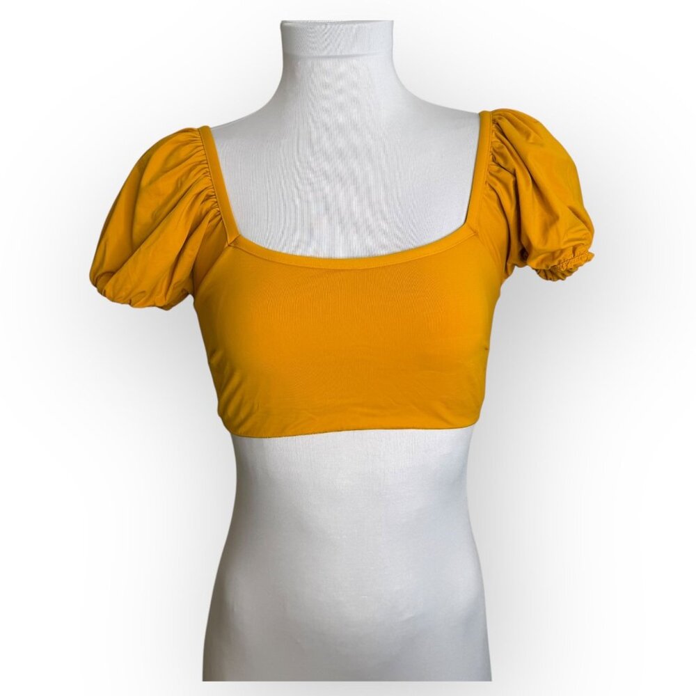 Knix Puffy Sleeve Bikini Top‎ L+